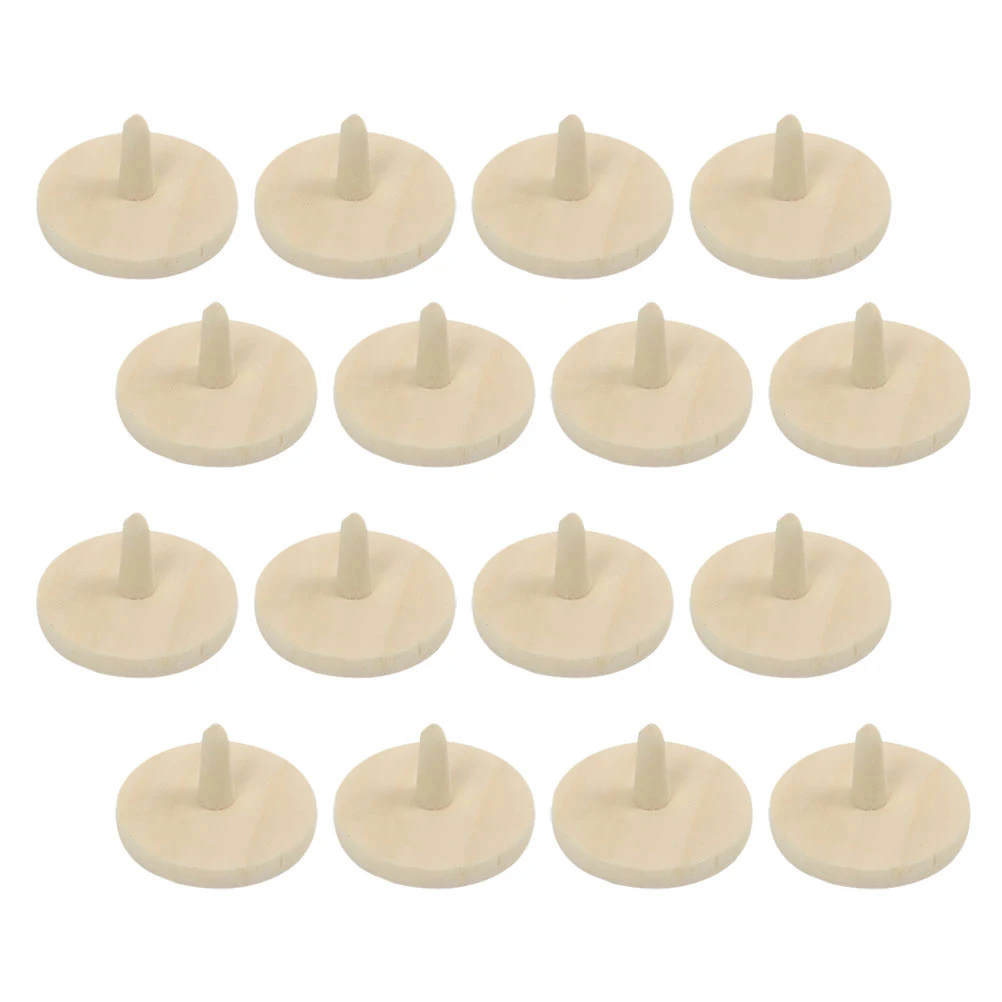 

40 Pcs Ball Mark Golf Marker Round Tools Position for Golfball Wooden Accessories