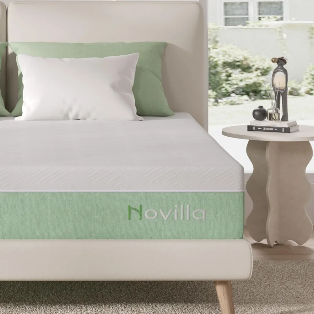 

Novilla Mattress Full Size,12 Inch Gel Memory Foam Mattress in a Box for Cool Night & Motion Isolation,Medium Firm Feel Bed