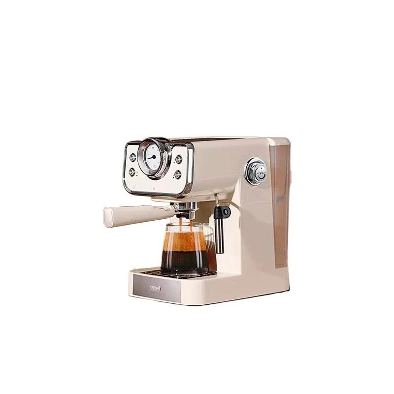 

Ancient espresso machine, semi-automatic household small 20bar steam milk foam