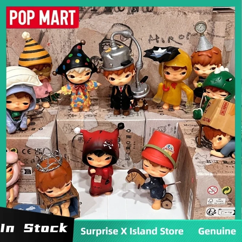 

Popmart Hirono Echo Series Figurine Blind Box Fashion Toys Desktop Collection Decoration Figurine Model Doll Mystery Box Gift