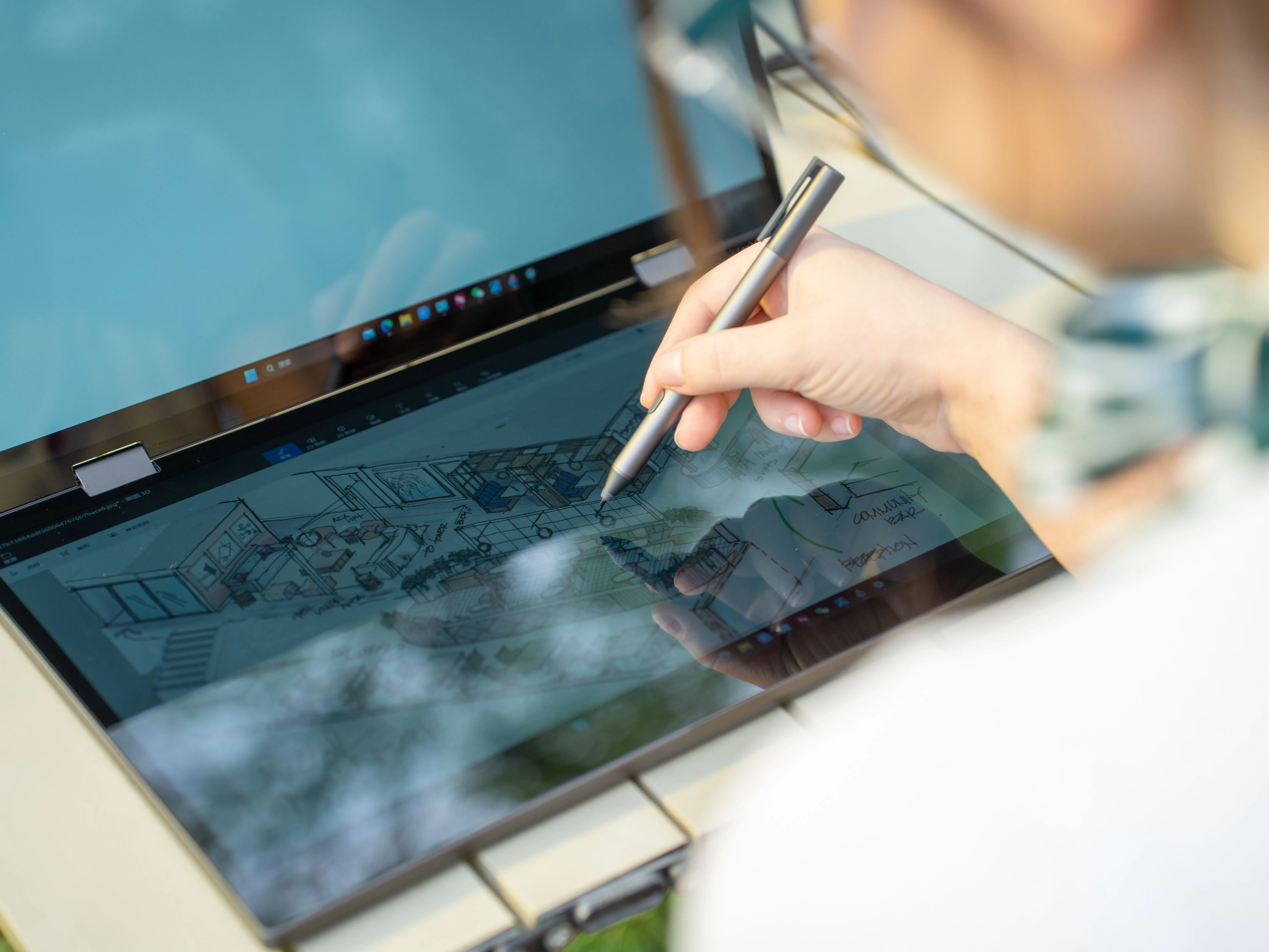 Sıcak Satış 15.6 İnç Full HD I - Triple Screen Laptop Monitor Foldable incelemesi ve fiyatı