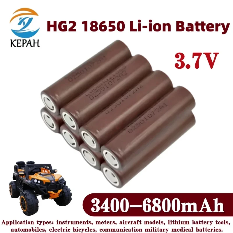 

Промышленные аккумуляторные блоки 18650 HG2 | Поддержка сварки, индивидуальные сборки 2S1P-5S2P 7.4В-25.2В для систем накопления энергии