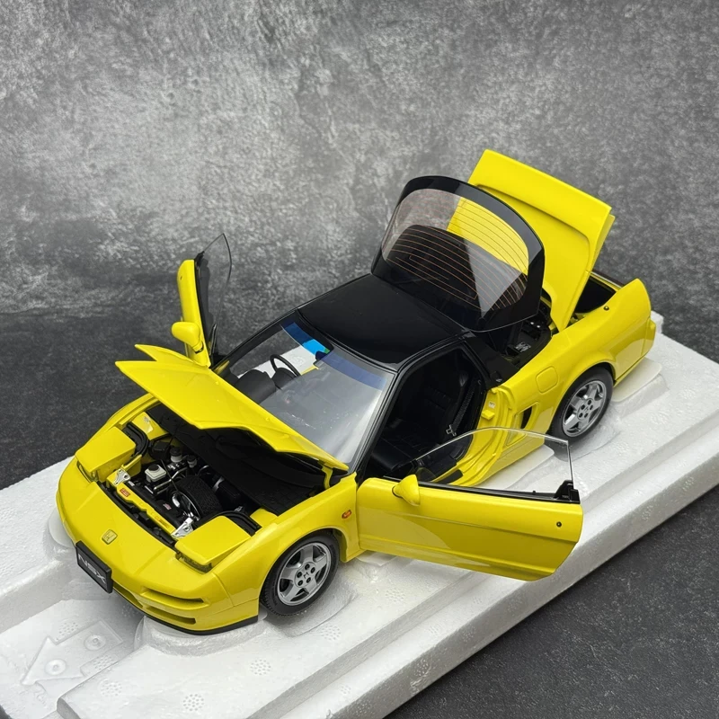 Lcd 1/18 Cars Models Metal Miniature Car Diecast Cars Honda Nsx Mk1 Na1 Fully Open the Doors Collectible Cars Alloy Adult Toy