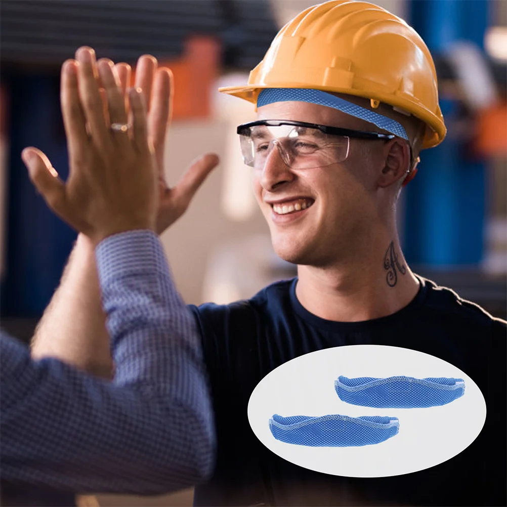 

3Pcs Cooling Hard Hat Sweatbands Absorbent Sweat Pads for Hardhats Reusable Liners for Construction Mining Cyclists Workers