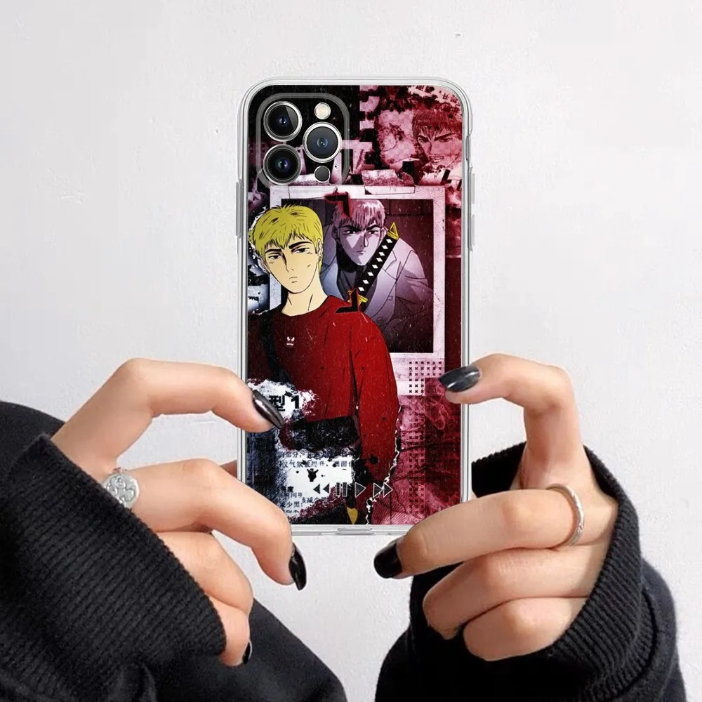 Great Teacher Onizuka anime GTO Phone Case for iPhone 15 8 7 6 6S Plus X SE 2020 XR XS 14 11 12 13 Mini Pro Max Mobile Case