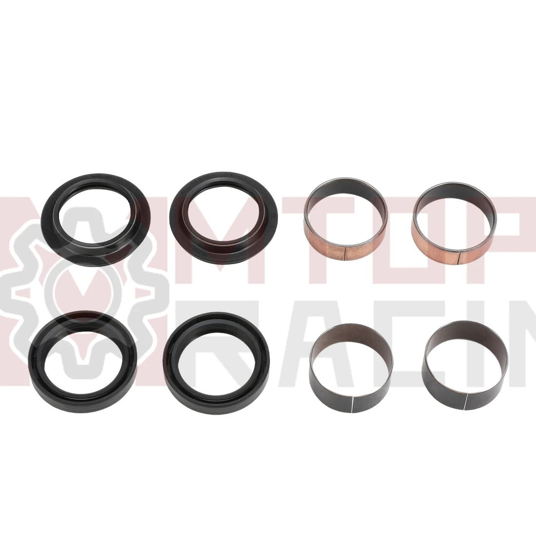 

44065-0030 44065-0036 92049-0807 Fork Inner Tube Oil Seal Dust Seal Bushing Guide Slider For Kawasaki EX400 Ninja 400 2018-2023