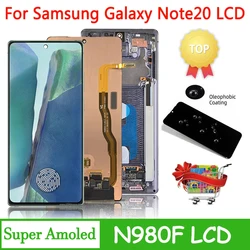 6.7“Super AMOLED Note 20 Display Fingerprint  For Samsung  Note20 5G N980F N981B LCD Touch Screen Digitizer Repair Parts