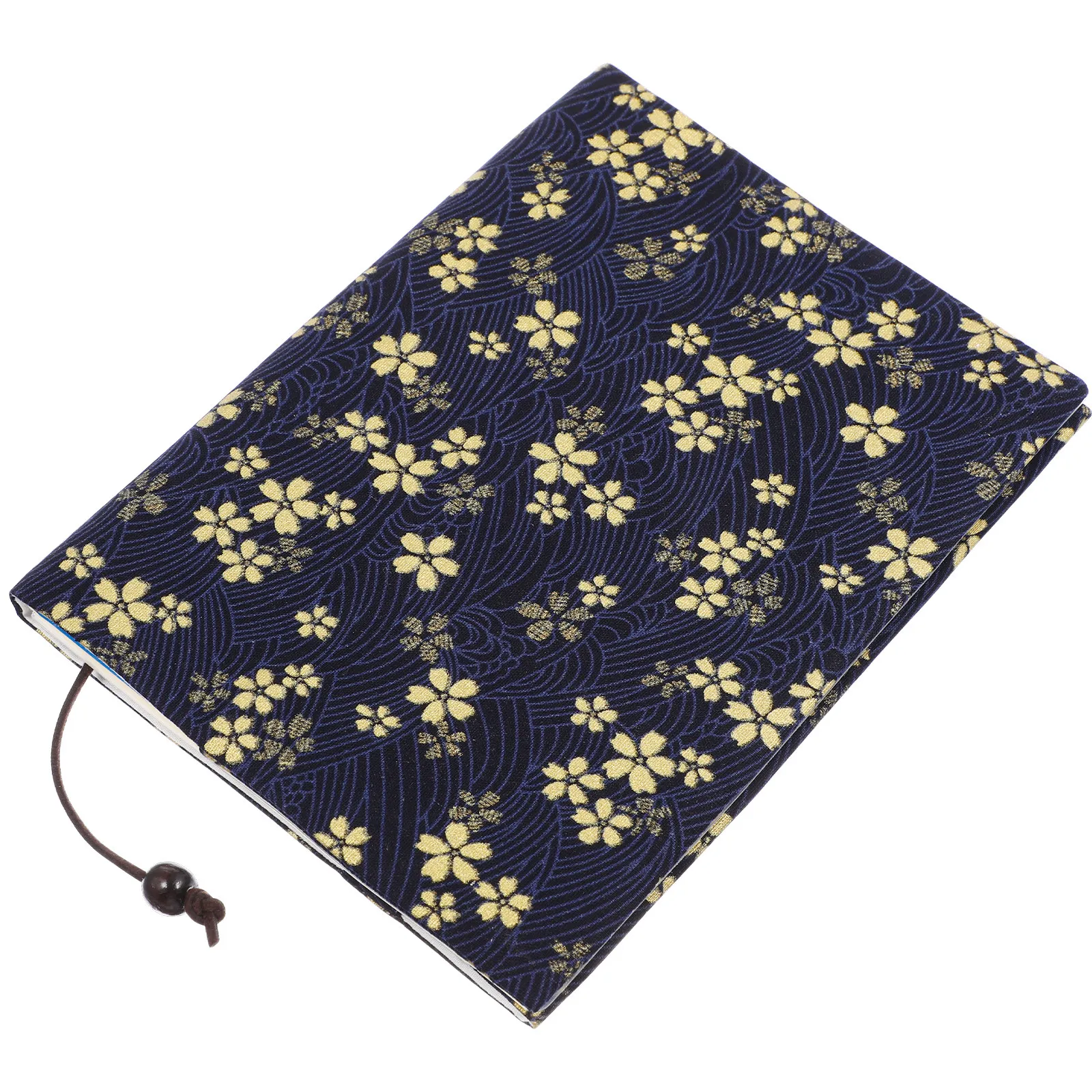 Cloth Book Cover Hand-Made Exquisite Ornamental Protective Book Protector Decorative Sleeve for School Student Reading