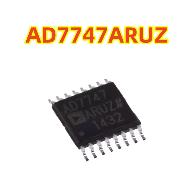 حزمة AD7747ARUZ AD7747 الأصلية TSSOP16 24 بت محول رقمي بالسعة IC 100% شريحة جديدة تمامًا