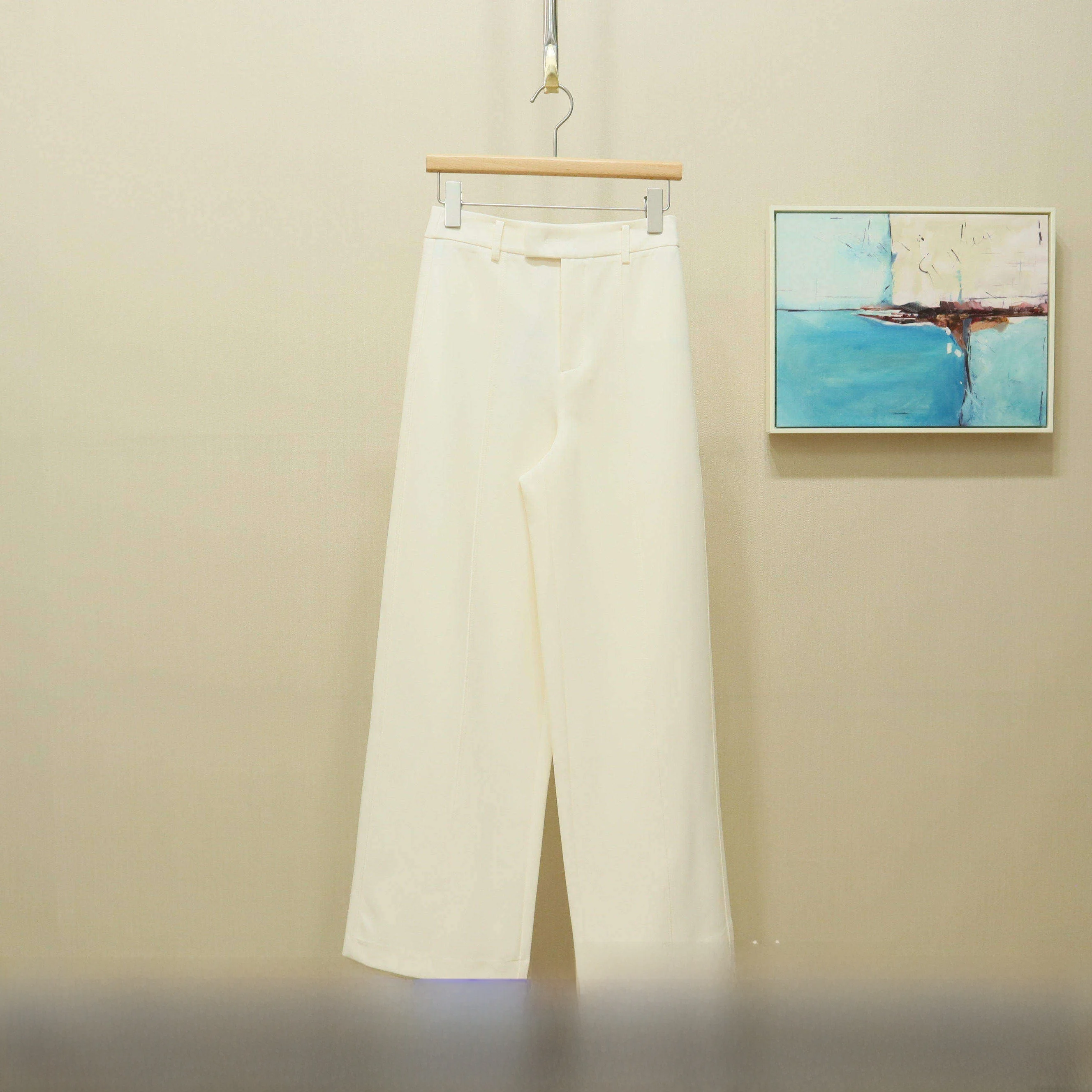 

Slimming Straight Leg Pants YSING Spring 2026 New Arrival High Waist Commuter Style Formal Trousers for Elegant Women