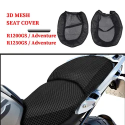 Motorcycle Cushion Seat Cover For BMW R1200GS R 1200 GS LC R1250GS ADV Adventure GS 1250 1200 Anti-Slip 3D mesh Seat Cover