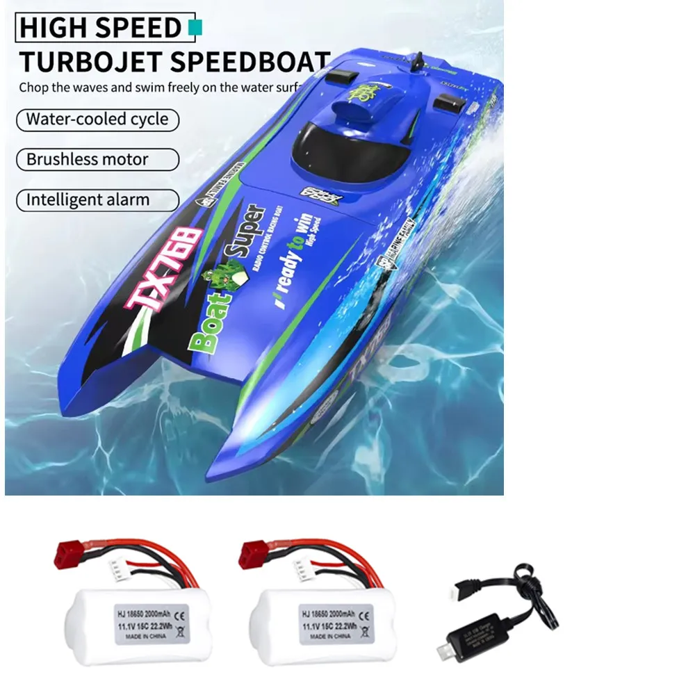 

TX768 RC Boat Lithium Battery 11.1V 2000mAh For TX768 Speedboat Parts TX768 Accessories Battery