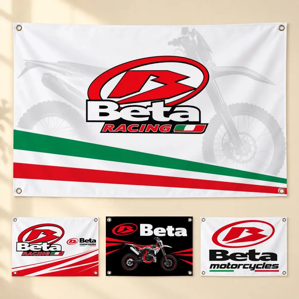 Brand Beta motorcycles Flags For Garden Party Living Room Home Wall Flag Bedroom Outdoor Decor