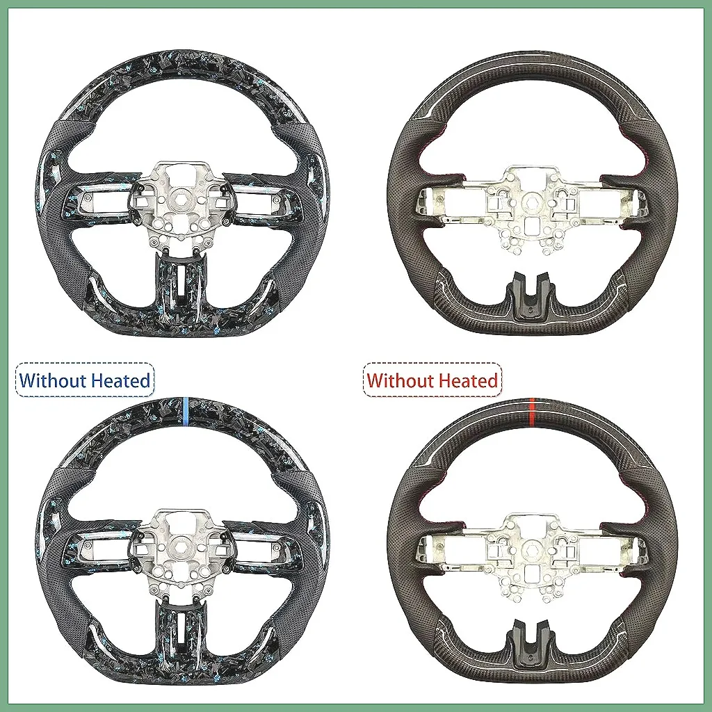 

Steering Wheel with Perforated Blue for GT 2015-2023