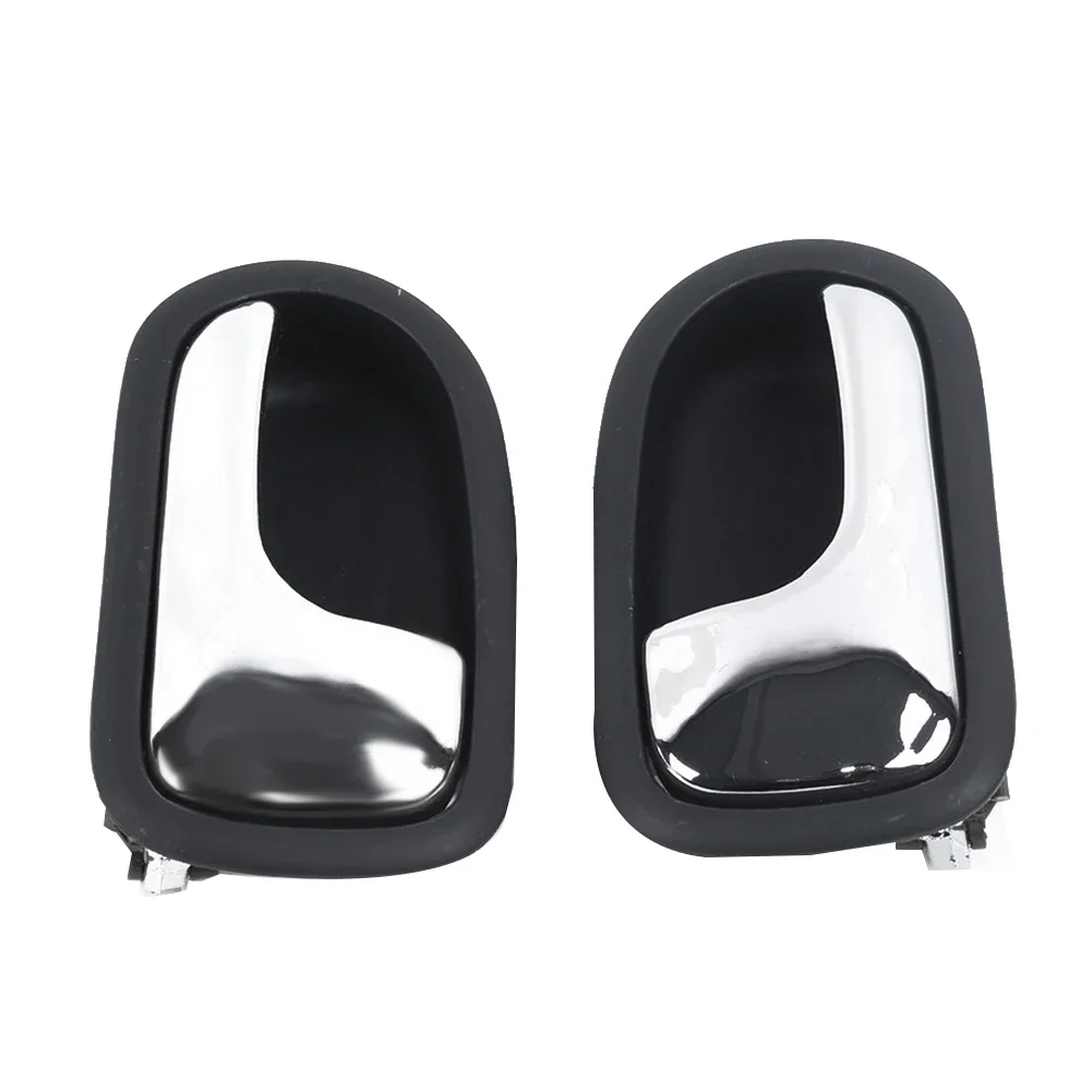 Chrome Interior Inside Inner Door Handle For Mazda 626 1993-1997 For Ford Liata Activa Tierra For Protege 323 95-03