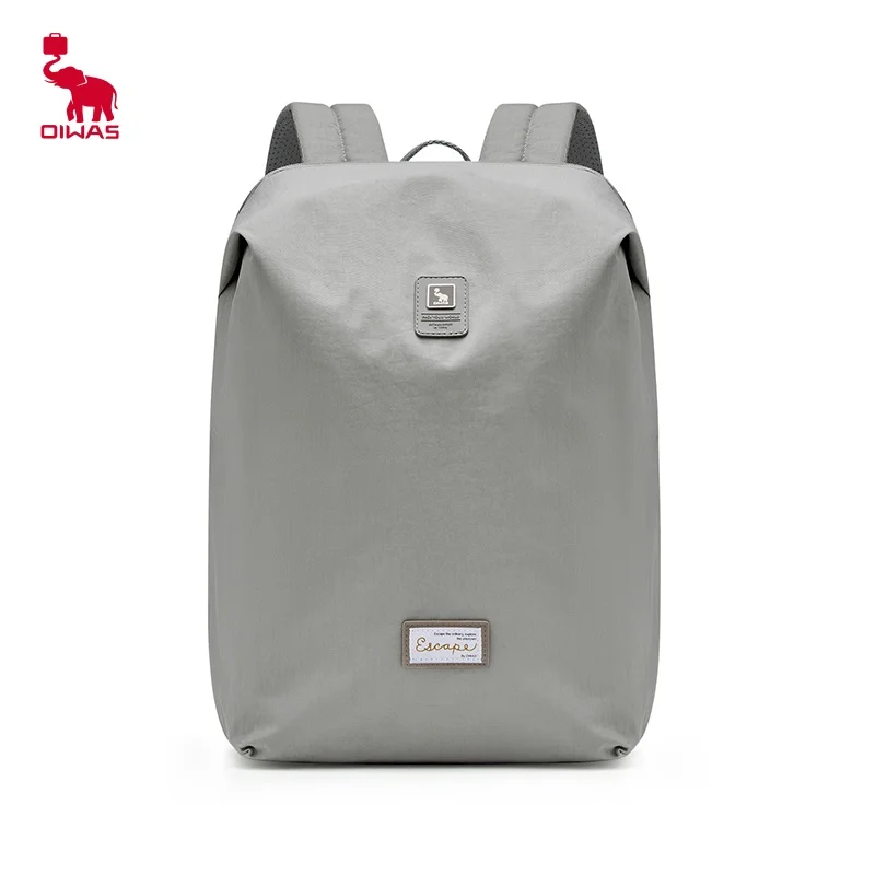 OIWAS Eco-Friendly Lightweight Design Waterproof Wear-Resistant Laptop Bag with Reflective Identification for 14-Inch Notebook