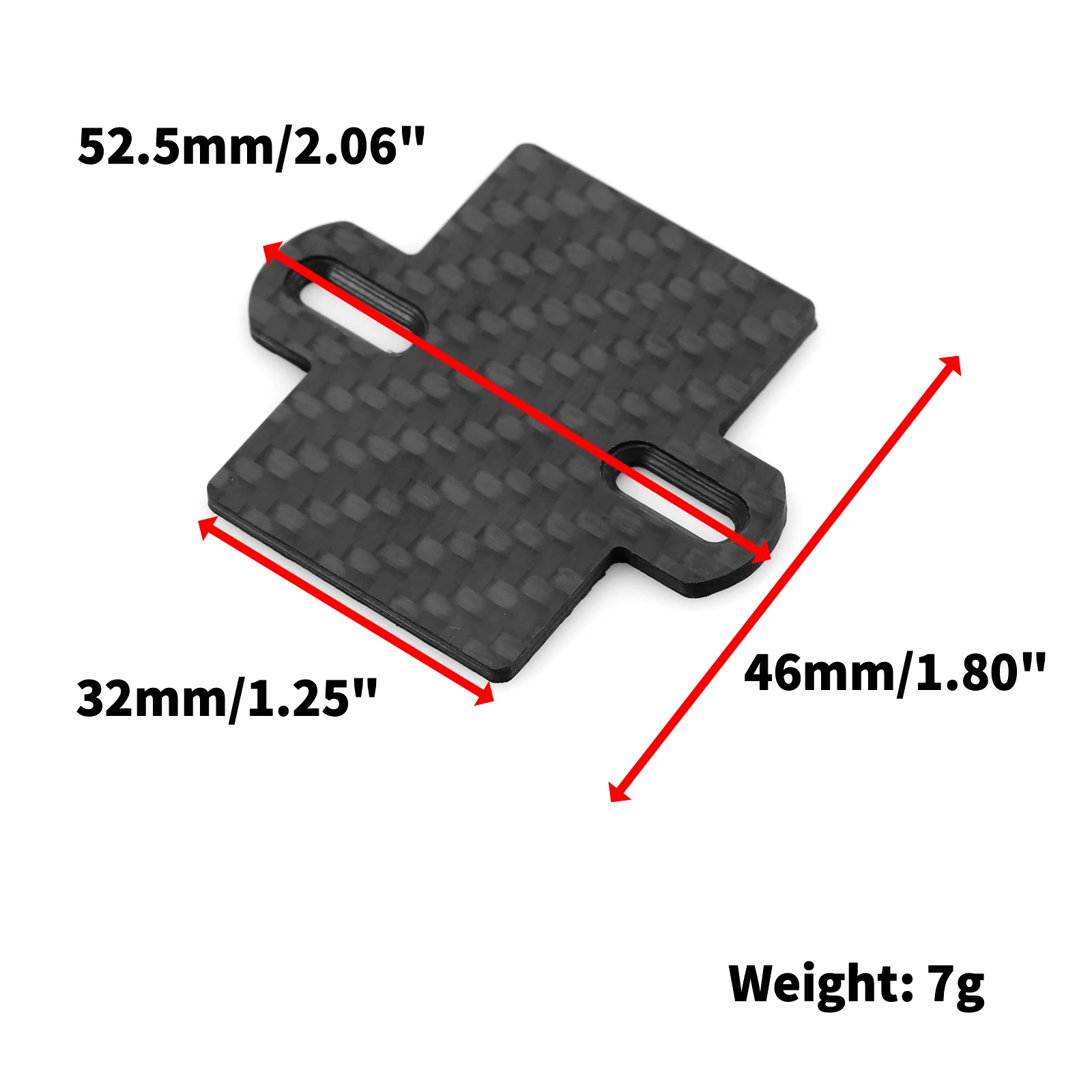 Carbon Fiber ESC Mount Plate for Traxxas Slash 2WD 4WD Hoss Rustler 4-Tec 3.0 Huanqi727 727  for 1:10 RC Car