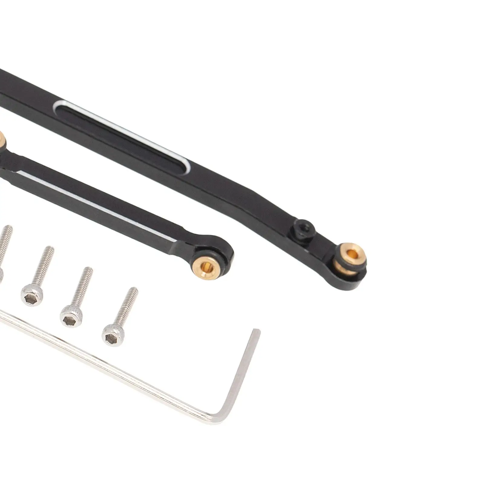 1:24 RC Metal High-tightening ,Steering Rod Tie Links for Axial SCX24 90081 Model Crawler Car Trucks DIY Accessories