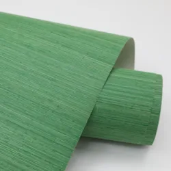Mywind Natural Material Abaca Grasscloth Fabric Woven Grass Green Wallpaper For Hotel House Decor Hotel Wall Covering