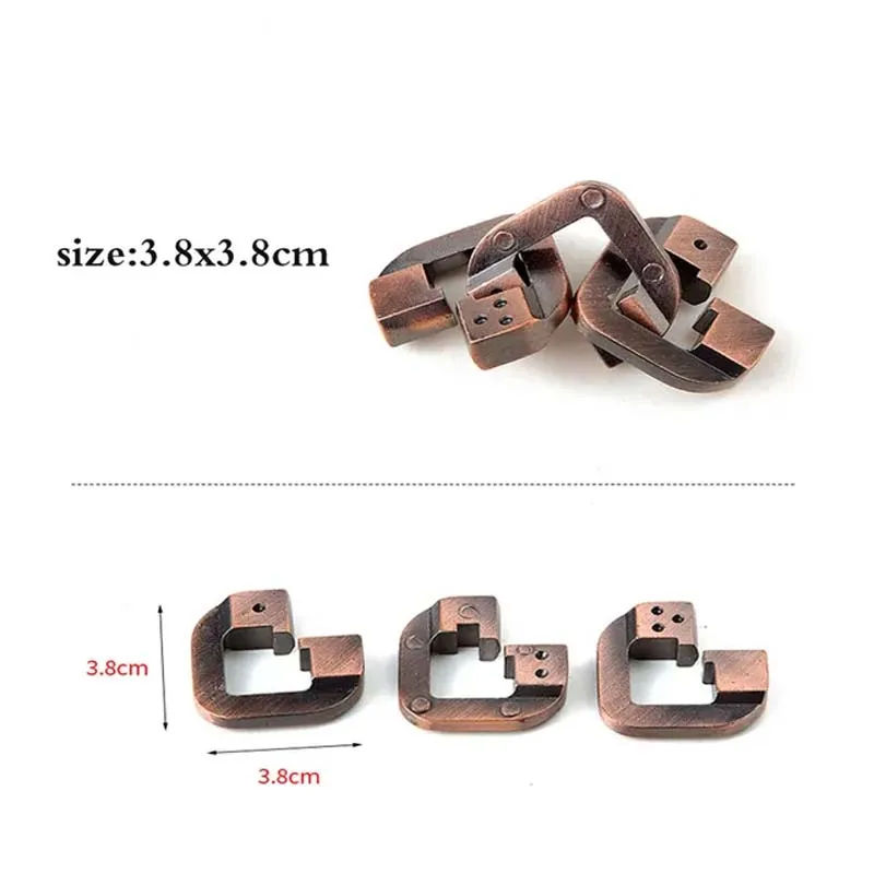 클래식 IQ Unwrapped 장난감 금속 두뇌 티저 마법의 놀라운 퍼즐 Brainstring 게임 어린이 성인을위한 장난감 잠금 해제