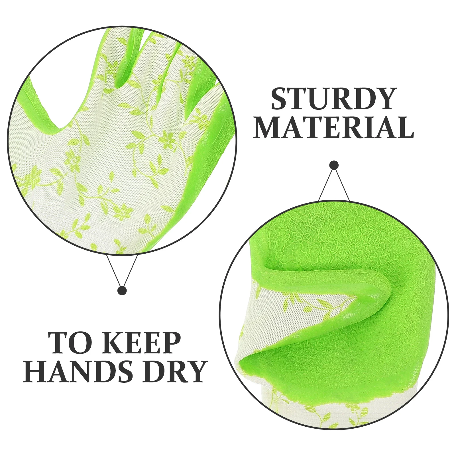 

1 Pair Waterproof Puncture-Resistant Gardening Gloves Heavy Duty Non-Slip For Outdoor Yard Garden Work Wear-Resistant Thickened