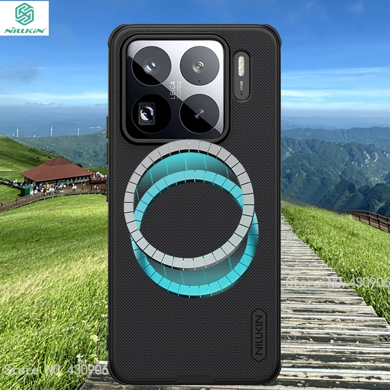 

Чехол NILLKIN для Xiaomi 15s Pro, чехол для Xiaomi 15s Pro, магнитный суперматовый щит, высококачественный матовый чехол для ПК