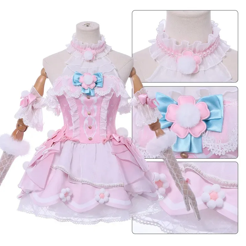 

Игра Naraka: Bladepoint Косплей Костюм Цира Платье Головные Уборы Аксессуары Представление Хэллоуин Ролевая Игра Unifos; 3'c, 5.y; 8'v,