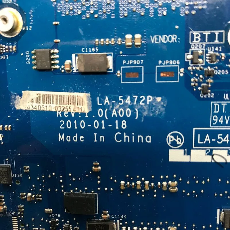 

0YH39C YH39C CN-0YH39C N10M-NS-S-B1 Mainboard LA-5472P For DELL latitude E6410 Laptop Motherboard 100% Fully Tested Working Well