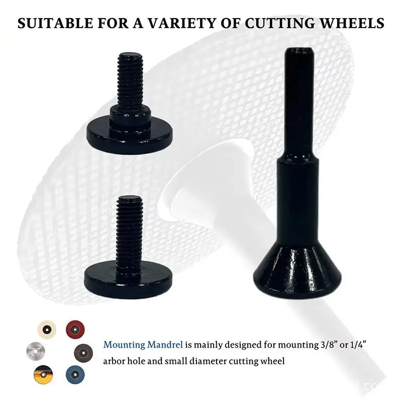 Mounting Mandrel For Cut Off Wheels 6mm 9.5mm Hole Grinding Disc For Die Grinder Rotary Tool