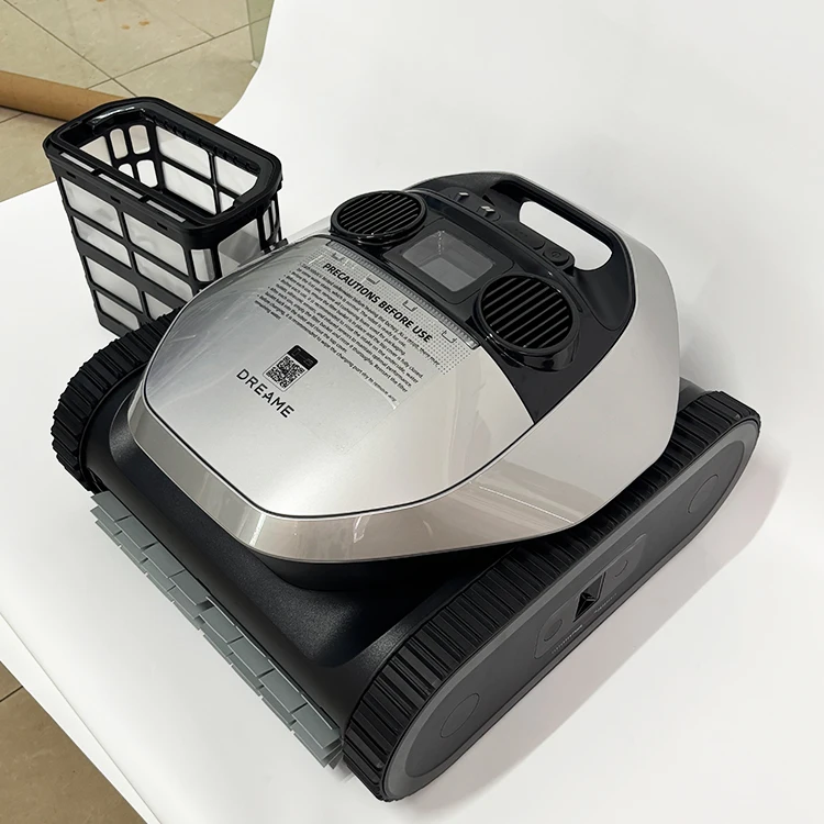 China Factory Fully Automatic Pool Cleaning Robot, Intelligent Pool Cleaner with Remote Control & Mobile APP Operation