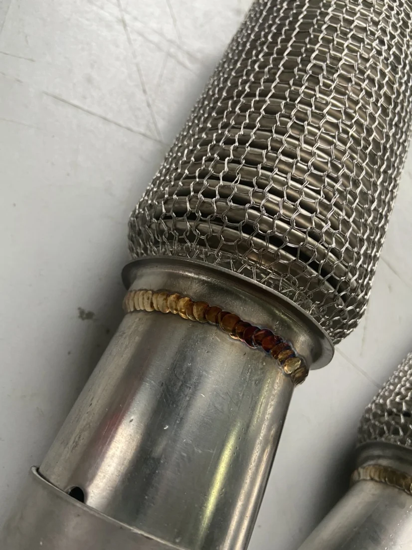Welding-free car and truck exhaust pipe soft connection, bellows five-layer thickened 304 stainless steel 63-76 view 4
