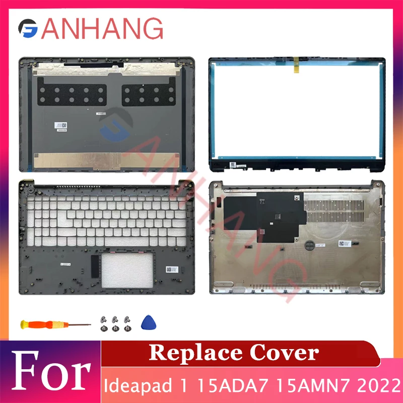 

For Ideapad 1 15ADA7 15AMN7 2022 Replace Laptop Case LCD Back Cover LCD Back Cover Front Bezel Palmrest Top Bottom Case