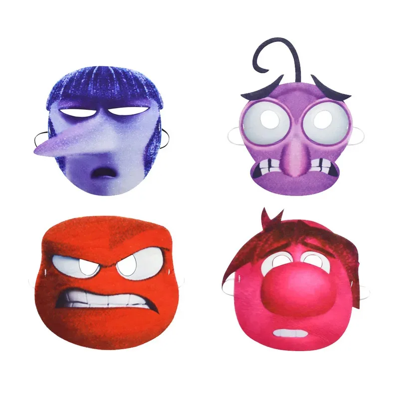 l2025l هالوين جديد الاطفال تأثيري داخل خارج 2 Ennui الخوف الغضب و غاغا بذلة البدلة أنيمي تأثيري حلي كرنفال هالوين