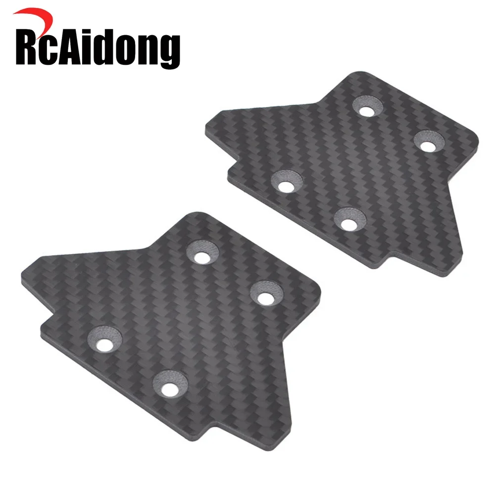 

RcAidong Carbon Front Rear Chassis Armor Chassis Protection Cover for ARRMA KRATON OUTCAST/NOTORIOUS/TALION 1/8 RC TRUCK Car