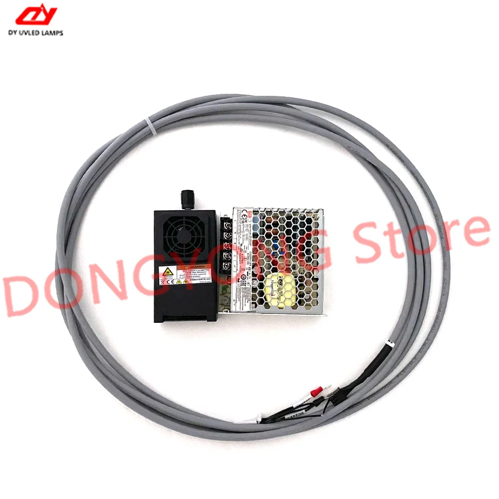 F3515 Small UV LED Curing Lamp For UV Ink Fast Curing UV Glue Fast Drying Fan-Cooling Curing Lamp