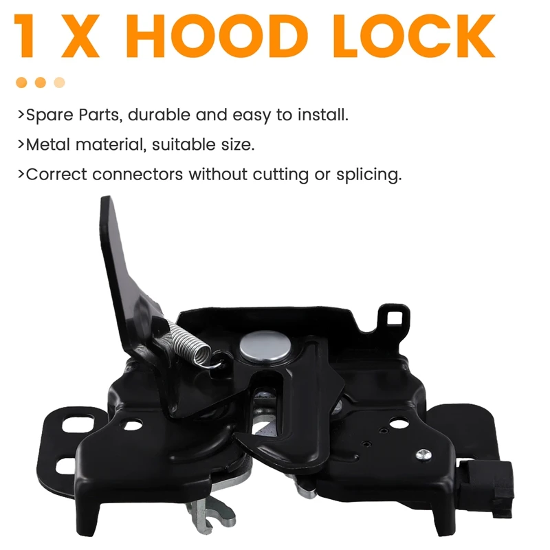 68261144AA Car Front Hood Latch Lock For Dodge Dart 2013 2014 2015 2016 Sedan