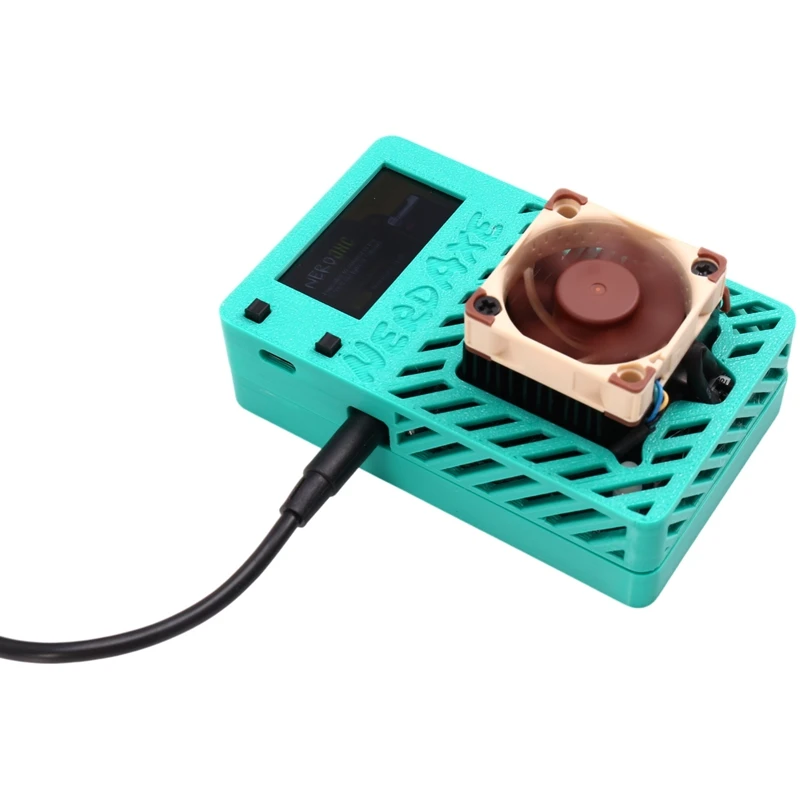 

Nerdaxe Miner Bitaxe 500Gh/S BM1366 ASIC Open Source Lottery Miner Nerdminer BTC Miner Super Silent Fan