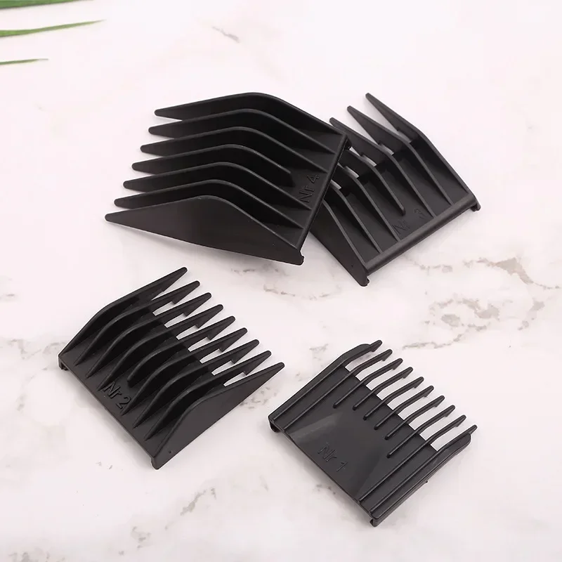 4pcs/set Universal Barber Hair Clipper Limit Comb Replacement Cutting Guide Combs for Moser 1400 Series G1202