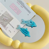 4Pcs Cute Cartoon Dolphin Hair Clip for Women Versatile Bangs BB Clip Hairpin Fashion Side Clip Girls Hair Accessories Gifts - Image 6