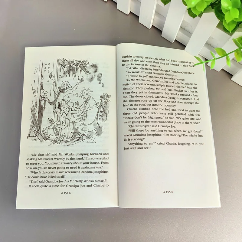 تشارلي ومصنع الشوكولاتة النسخة الإنجليزية Libros Livros الكتب الإنجليزية