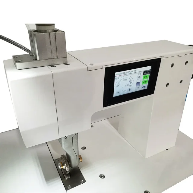 30kHz High Amplitude Ultrasonic Sewing Machine with Rotary Horn