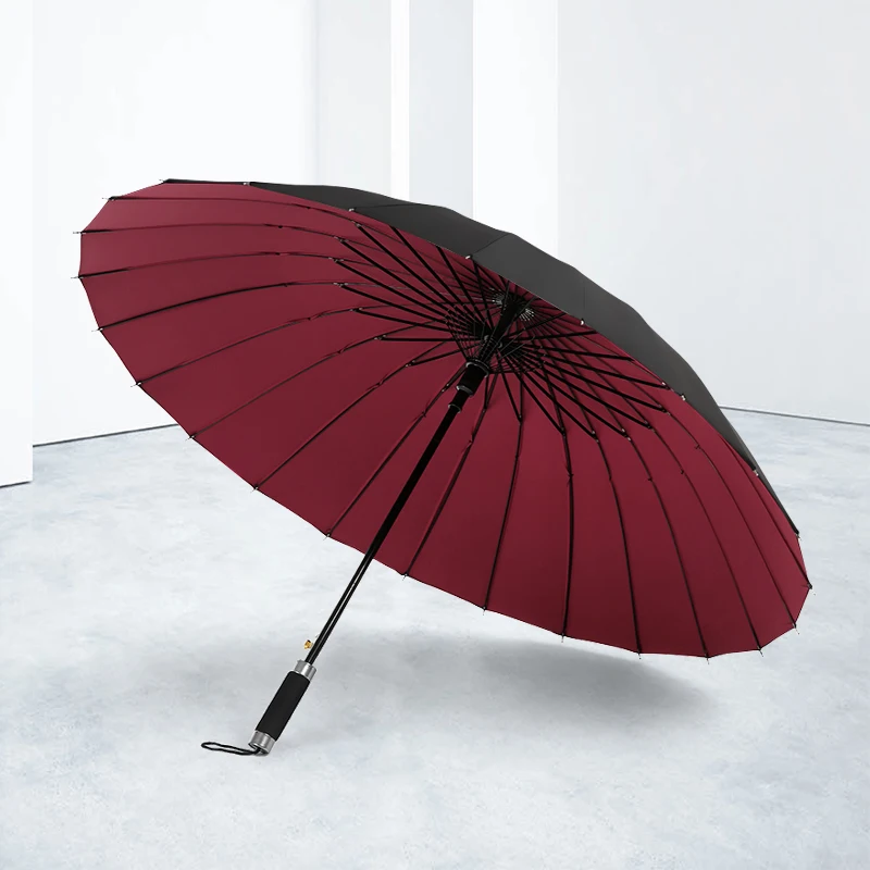 

Large Double Layer 24 Bone Sun Umbrella UV Protection Long Handle ex Sunade Umbrella Rain And Sun Dual Purpose