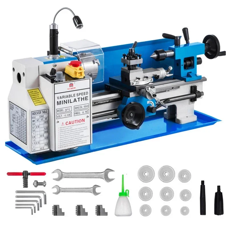 เครื่องกลึงซีเอ็นซี มอเตอร์ กลึงโลหะอเนกประสงค์ขนาดเล็ก เครื่องกลึงโลหะแนวนอน