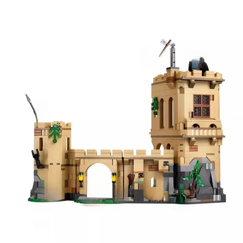 

Assembling Building Blocks Harry Hogwarts Castle: Flight Course Model Puzzle Children's Building Blocks Boys Give gifts to modul