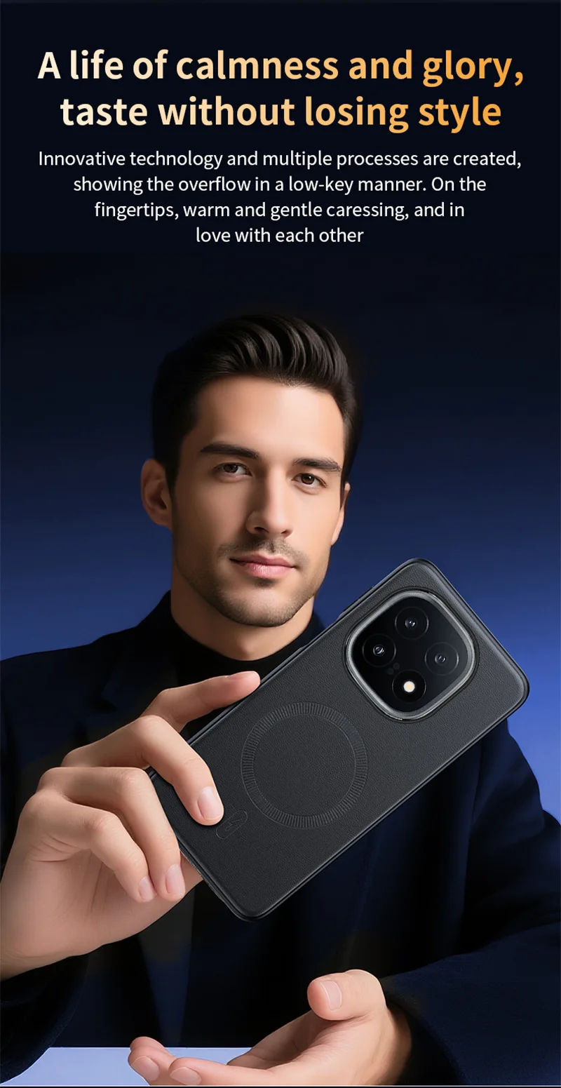 Für VIVO IQOO 15 Hülle Magnetische Leder-Schutzhülle Für VIVO IQOO 15 Anti-Fingerabdruck Rutschfest PC+TPU – Detail 12