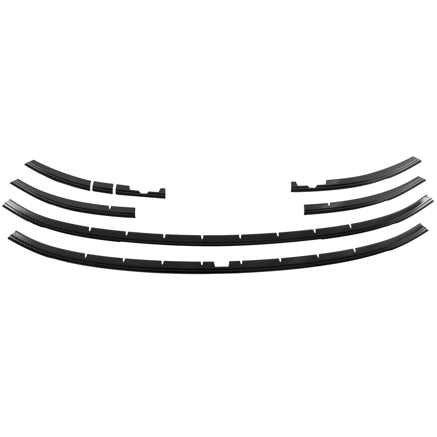 For BYD Song Plus DM-i / Seal U / Sealion 6 Champion Edition 2023 2024 2025 ABS Exterior Front Grille Decoration Cover Trim 8pcs