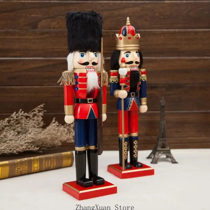 Weihnachtssoldatfigur mit europäischem Charakter für Weihnachtsarrangements 3XUF – Detail 10