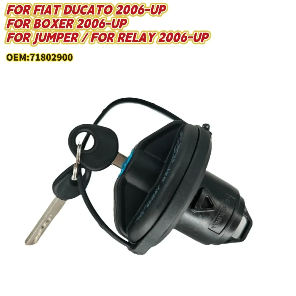 71802900 tampa do tanque de combustível com chaves para fiat ducati 2006-up para boxer 2006-up para jumper para relé 2006-up