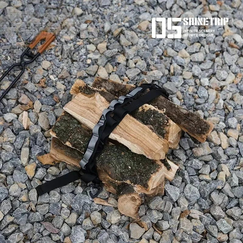 Cordão de varal com gancho de pressão ajustável, acessório multifuncional para acampamento ao ar livre com corda suspensa para equipamento de caminhada