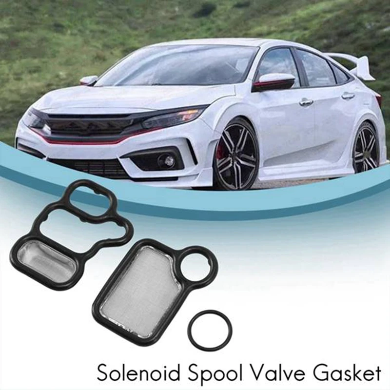 Solenoid Spool Valve Gasket VTEC Solenoid Gasket 15845-RAA-A01 For Honda Civic CRV VTEC K-Series Accord Elements